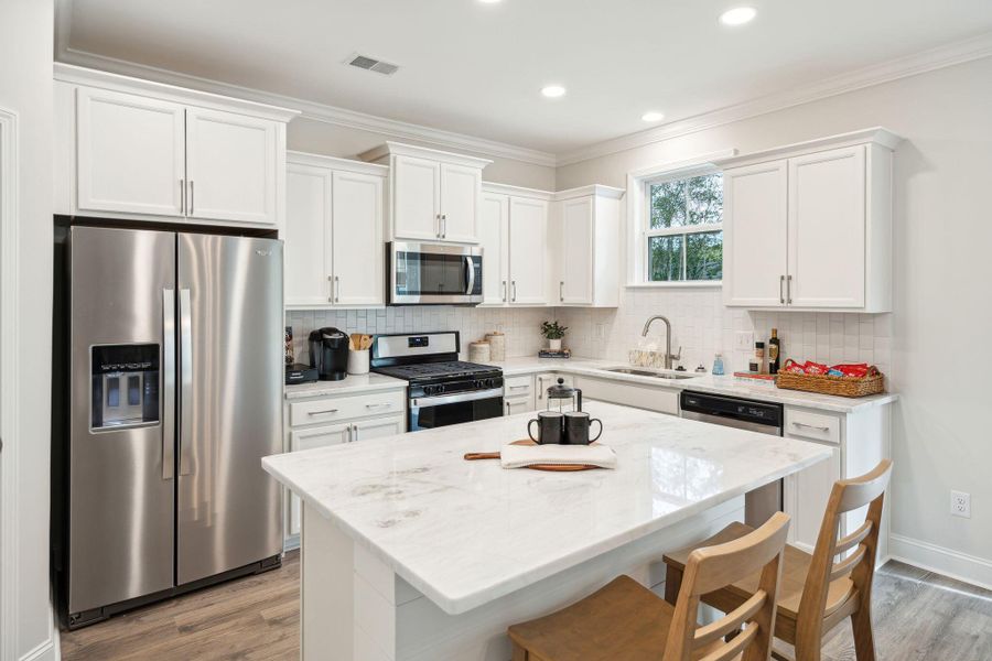 Furnished interior view inside a new home in High Point at Foxbank, Moncks Corner (Image 15).
