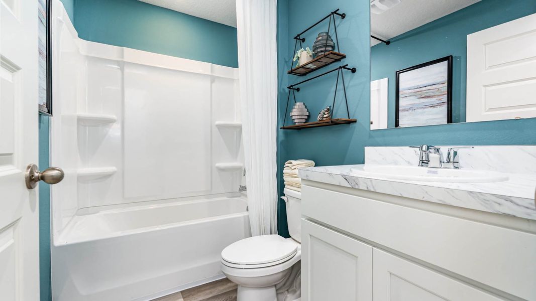 Representative furnished interior of a home built from the Archer II by D.R. Horton in Palm Bay, Palm Bay (Image 13). Representative furnished interior of a home built from the Archer II by D.R. Horton in Palm Bay, Palm Bay (Image 13).