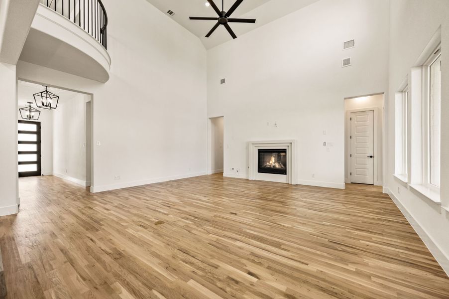 Spacious, unfurnished interior of a new home in Parks of Aledo, Aledo (Image 29).
