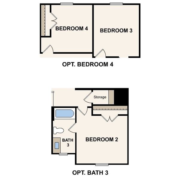 2D floor plan layout for the Rainier by Century Communities in Cannon Manor, Kannapolis, NC (Image 16). 2D floor plan layout for the Rainier by Century Communities in Cannon Manor, Kannapolis, NC (Image 16).