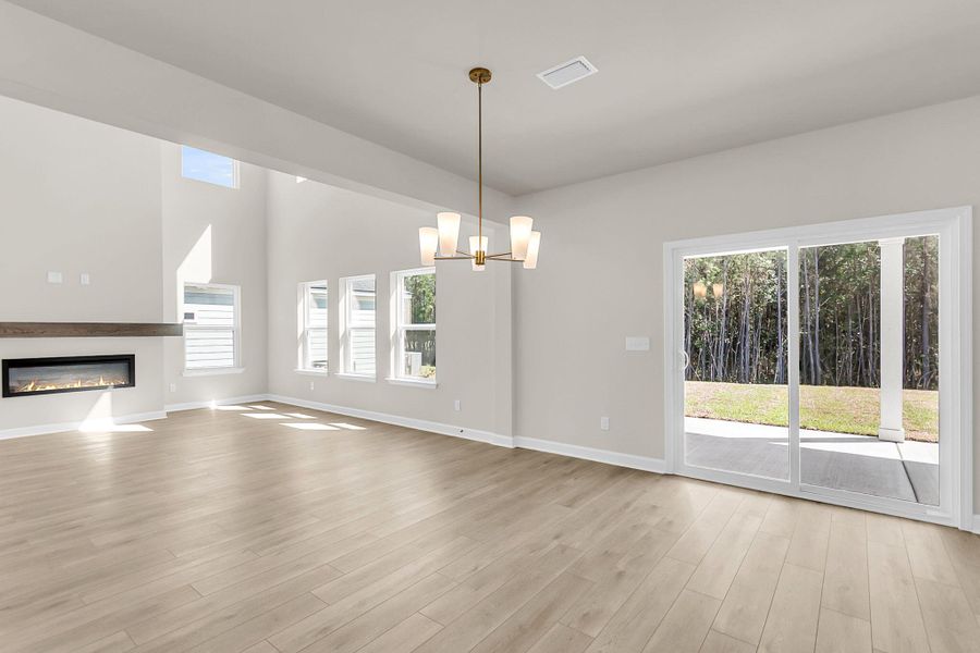 Spacious, unfurnished interior of a new home in , Ravenel (Image 27).