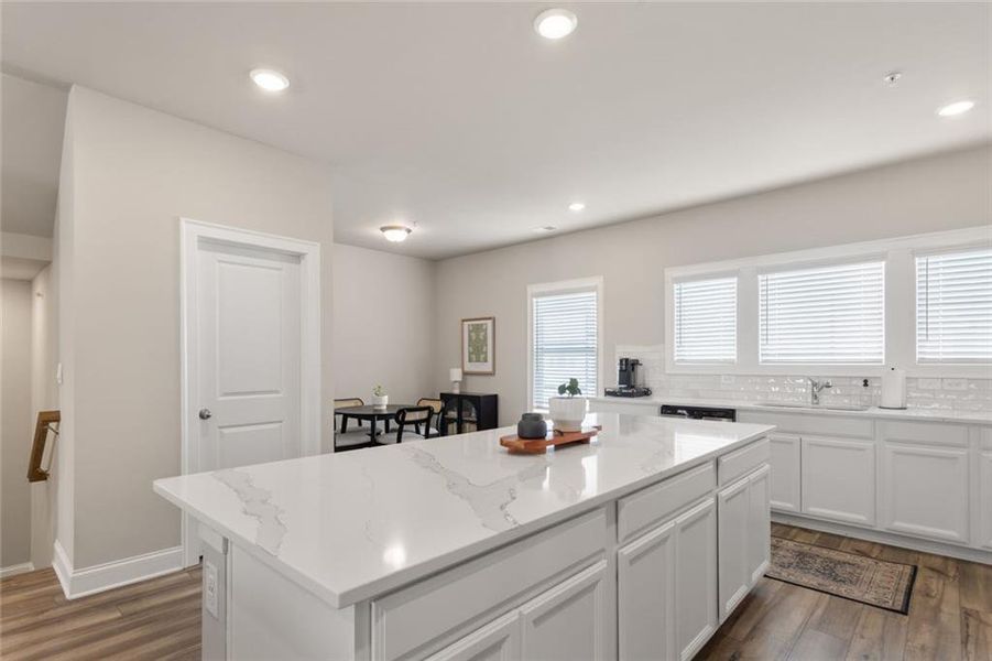 Furnished interior view inside a new home in Terrace at Riverview Landing, Smyrna (Image 9).