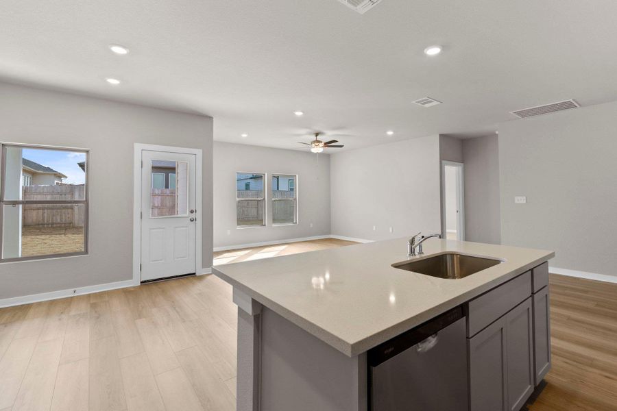 Open Concept Kitchen