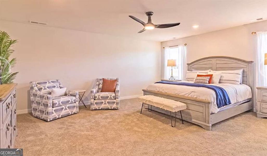 Furnished interior view inside a new home in , Social Circle (Image 7).