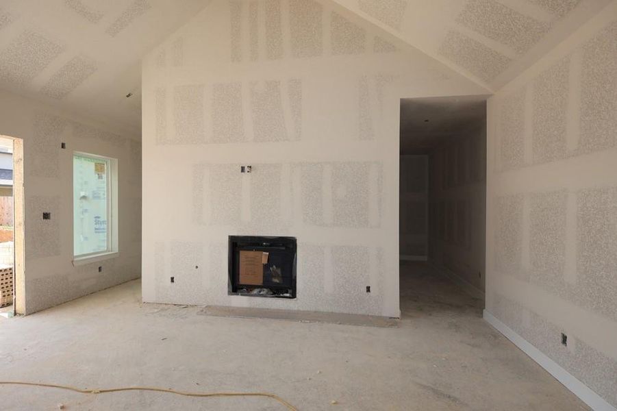 In-progress construction of a new home in Jordan Ranch 70' Homesites, Fulshear, TX (Image 6). In-progress construction of a new home in Jordan Ranch 70' Homesites, Fulshear, TX (Image 6).