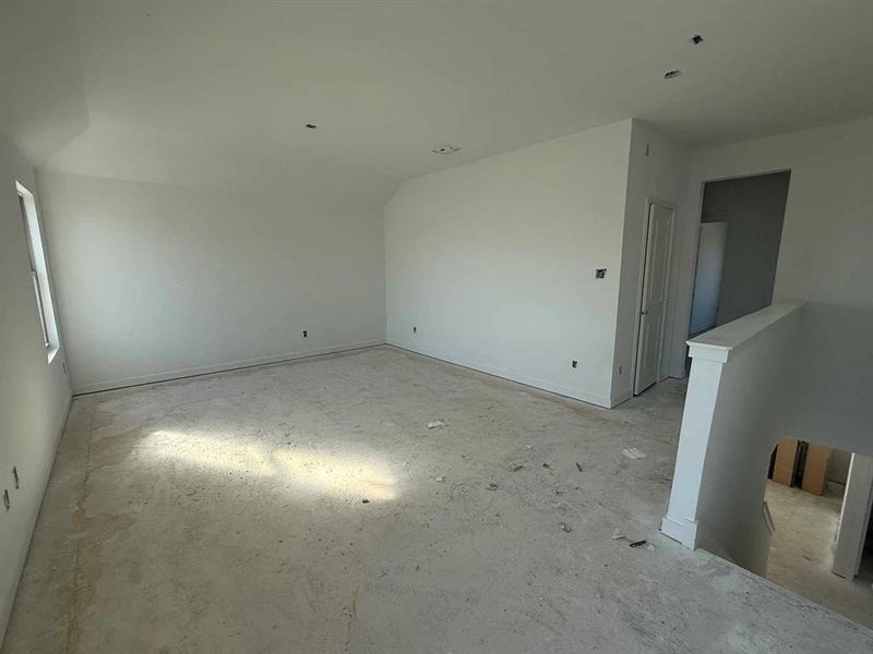 Game Room Construction Progress