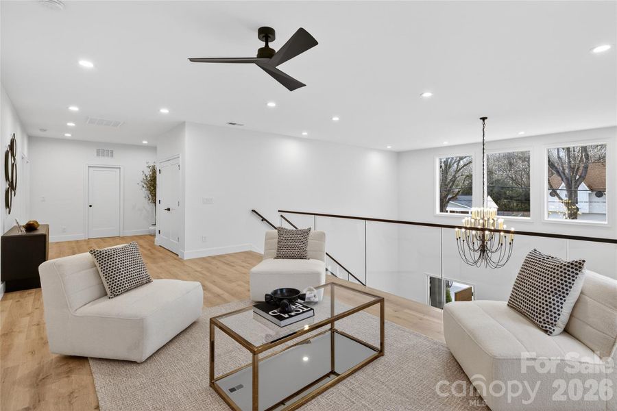 Furnished interior view inside a new home in , Charlotte (Image 15).