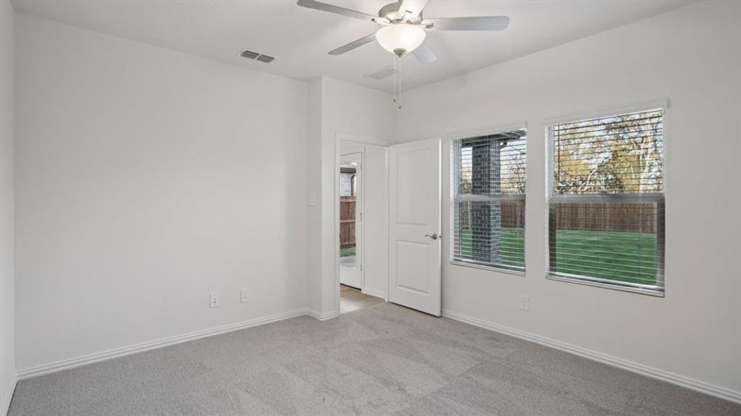 Spacious, unfurnished interior of a new home in Eastridge - Spring Series, McKinney (Image 21). Spacious, unfurnished interior of a new home in Eastridge - Spring Series, McKinney (Image 21).