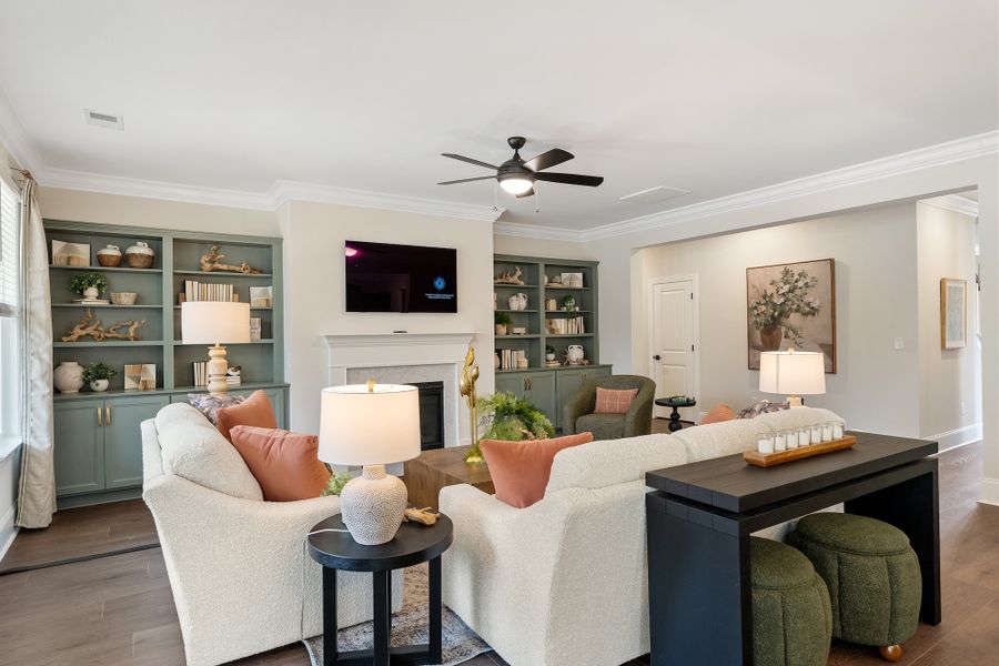 Furnished interior view inside a new home in Bens Crossing, Woodruff (Image 15). Furnished interior view inside a new home in Bens Crossing, Woodruff (Image 15).