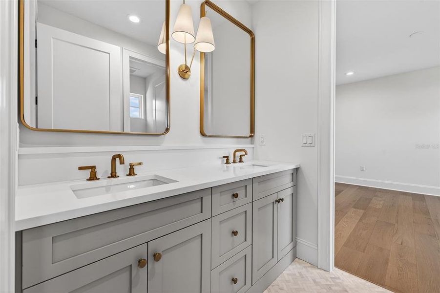 Furnished interior view inside a new home in , St. Petersburg (Image 17).