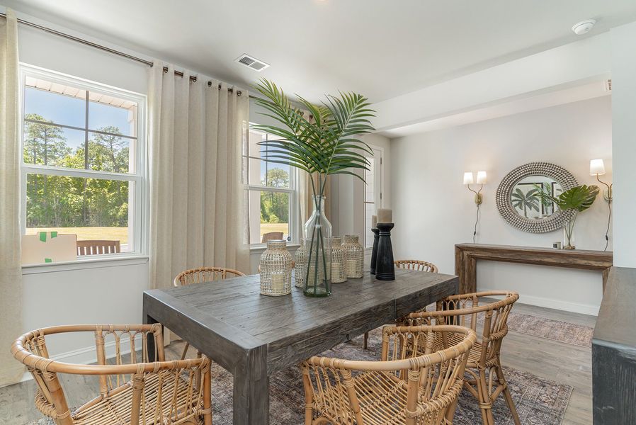 Representative furnished interior of a home built from the HARBOR OAK by D.R. Horton in Ranch Haven, Murrells Inlet (Image 17).
