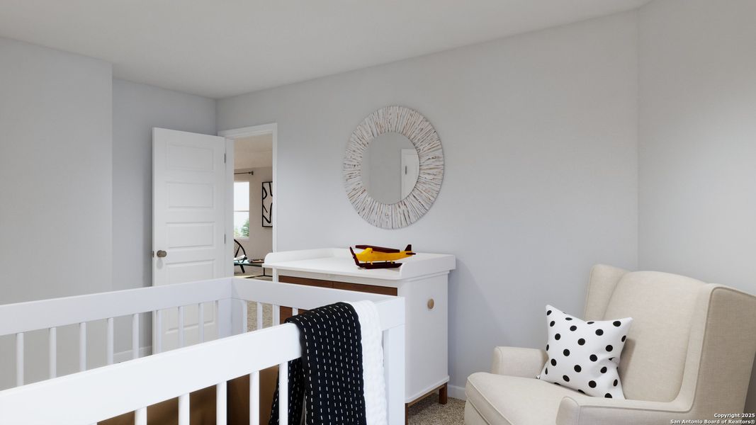 Furnished interior view inside a new home in Swenson Heights, Seguin (Image 25).
