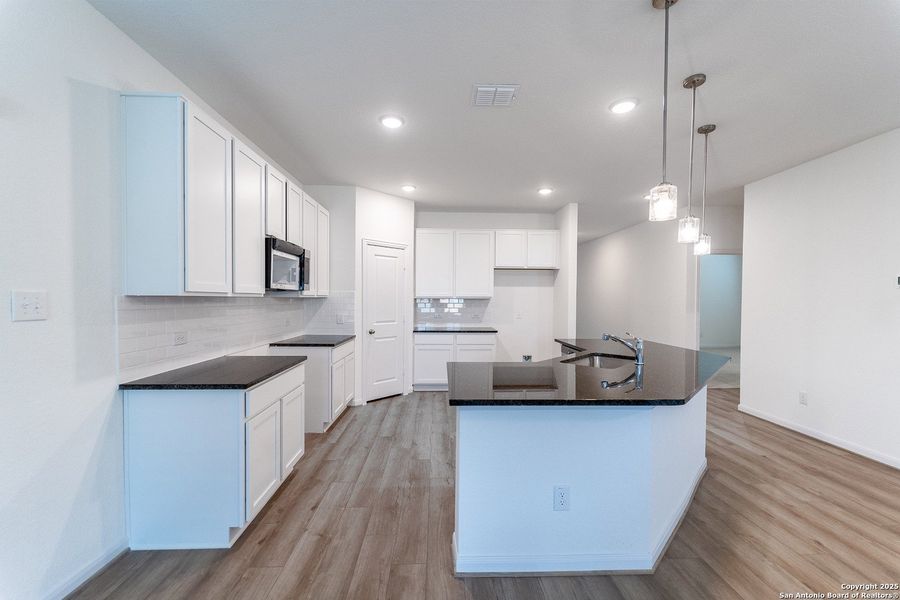 Furnished interior view inside a new home in Mesa Vista, Von Ormy (Image 3).
