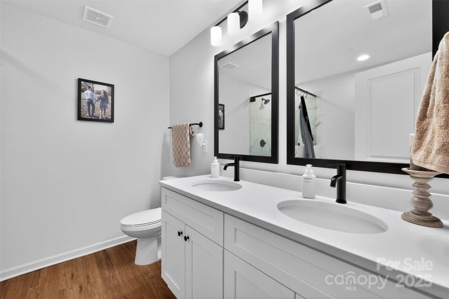 Furnished interior view inside a new home in Northway at Huffstetler, Gastonia (Image 14).