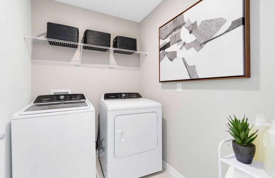 Representative furnished interior of a home built from the Caden by Pulte Homes in Tohoqua, Kissimmee (Image 10).