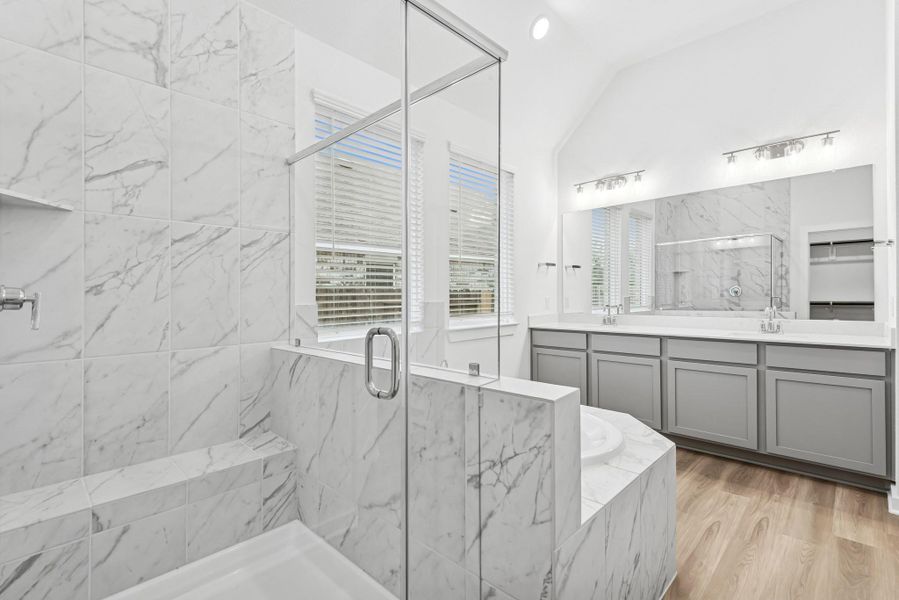 Furnished interior view inside a new home in Miller's Pond, Rosenberg (Image 3). Furnished interior view inside a new home in Miller's Pond, Rosenberg (Image 3).