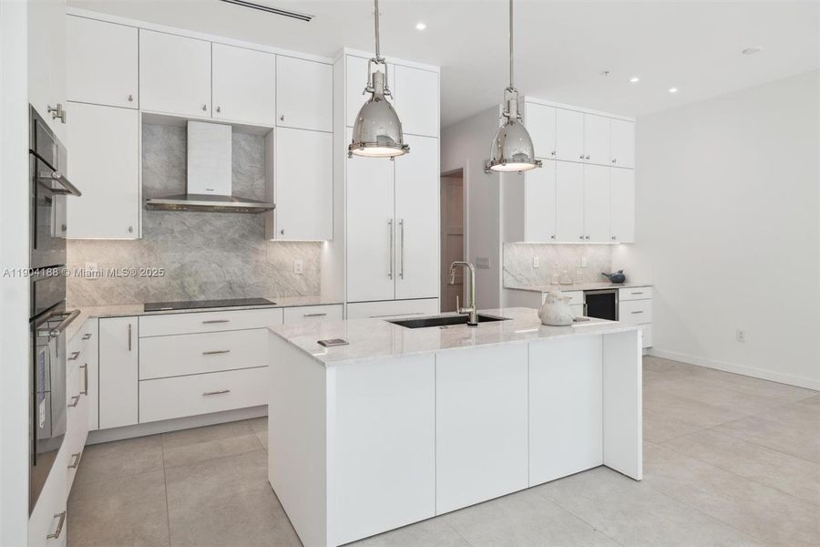 Furnished interior view inside a new home in , Pompano Beach (Image 19).