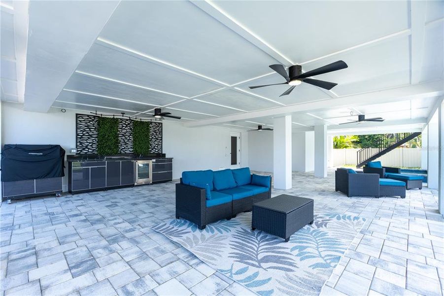 Furnished interior view inside a new home in , St. Petersburg (Image 8).