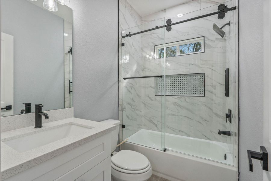 Furnished interior view inside a new home in , Willis (Image 13).