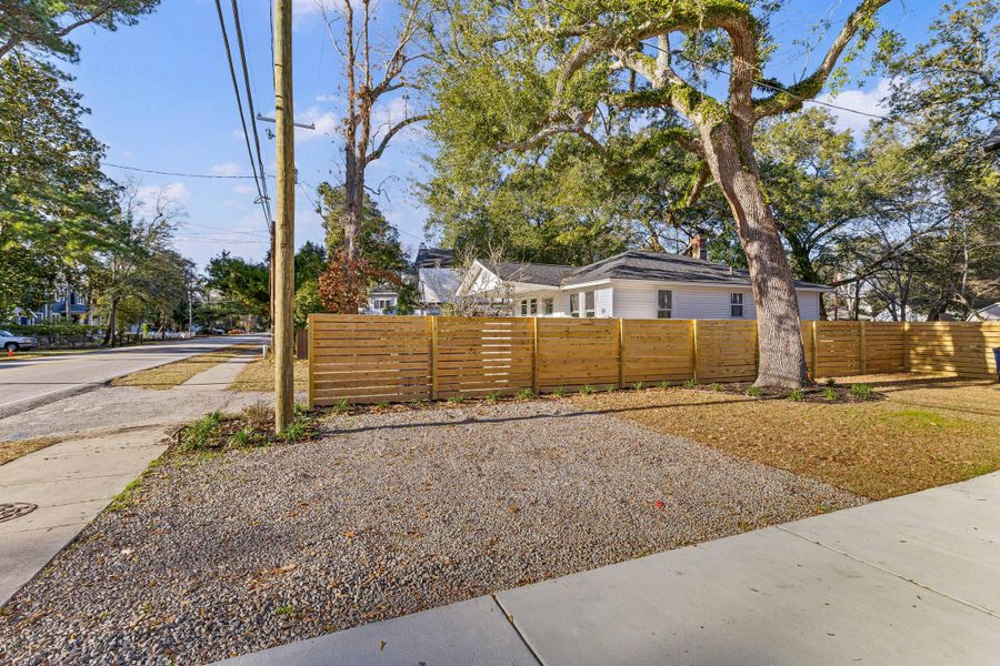 Exterior details and patio area of a home in , Charleston (Image 3).