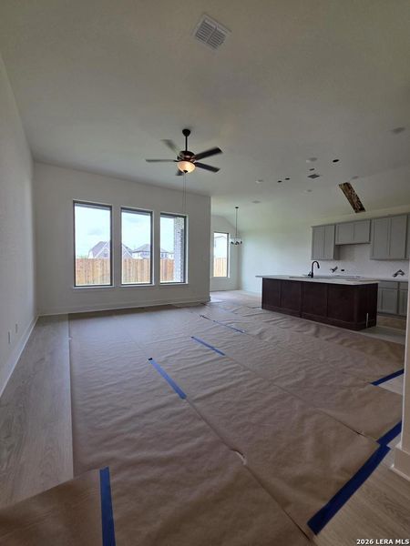 In-progress construction of a new home in Haby Hill 50s, San Antonio, TX (Image 8).