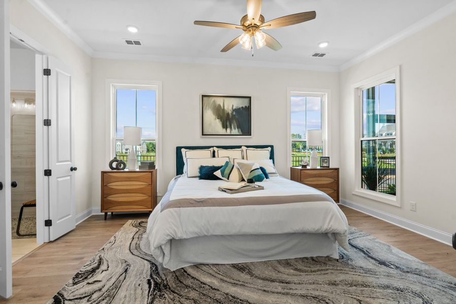 Representative furnished interior of a home built from the The Kenton by The Providence Group in Waterhaven, Cumming (Image 15).