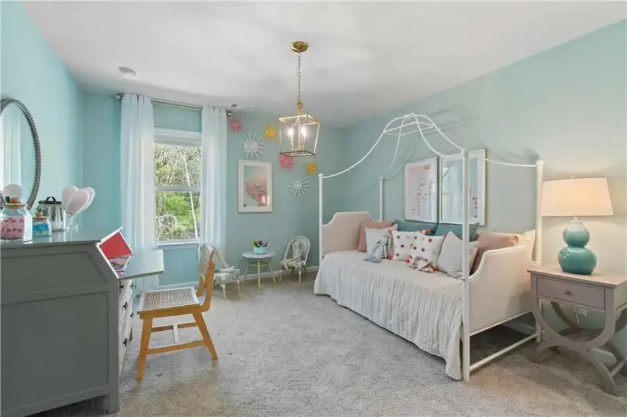 Furnished interior view inside a new home in Diamante, Stockbridge (Image 27).