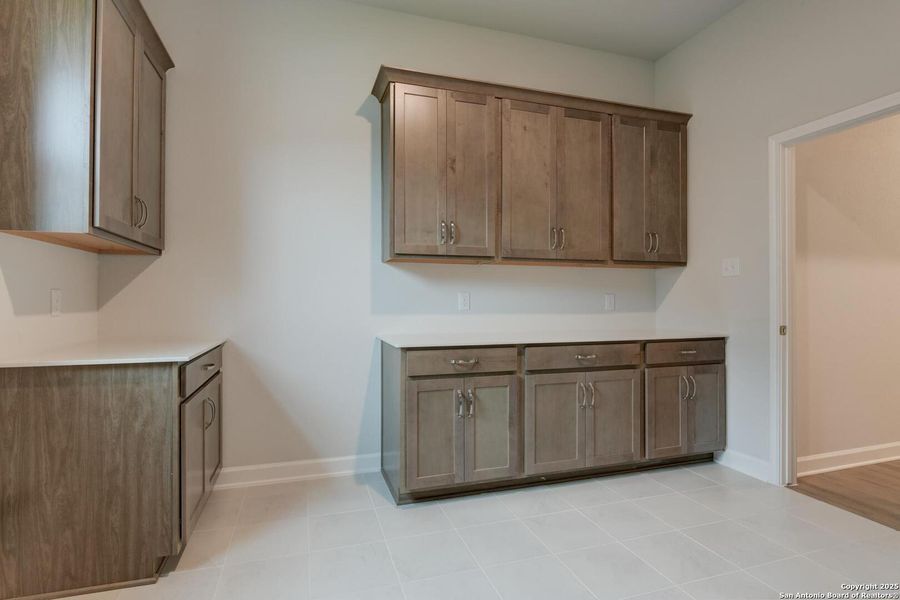 Furnished interior view inside a new home in The Heritage at Saddlebrook Ranch 70's, Schertz (Image 8). Furnished interior view inside a new home in The Heritage at Saddlebrook Ranch 70's, Schertz (Image 8).