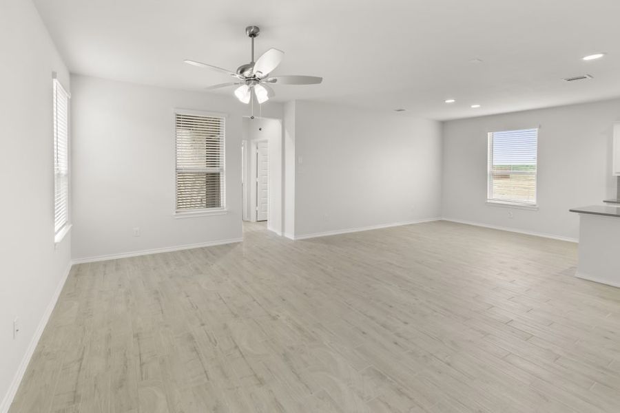 Representative exterior photo of a completed home built from the Maple by Impression Homes in Northspur, Terrell, TX (Image 12).