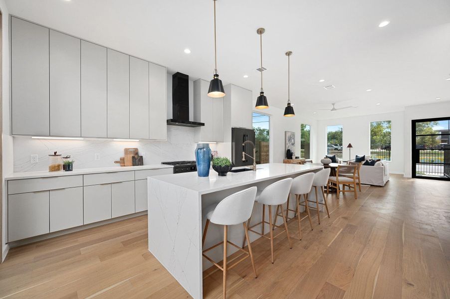 Furnished interior view inside a new home in , Austin (Image 5).