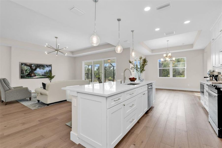 Furnished interior view inside a new home in , Port Charlotte (Image 11). Furnished interior view inside a new home in , Port Charlotte (Image 11).