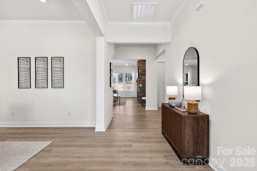 Furnished interior view inside a new home in Rolling Meadows, Mooresville (Image 11).