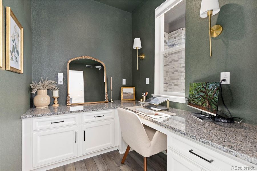 Furnished interior view inside a new home in , Littleton (Image 6).