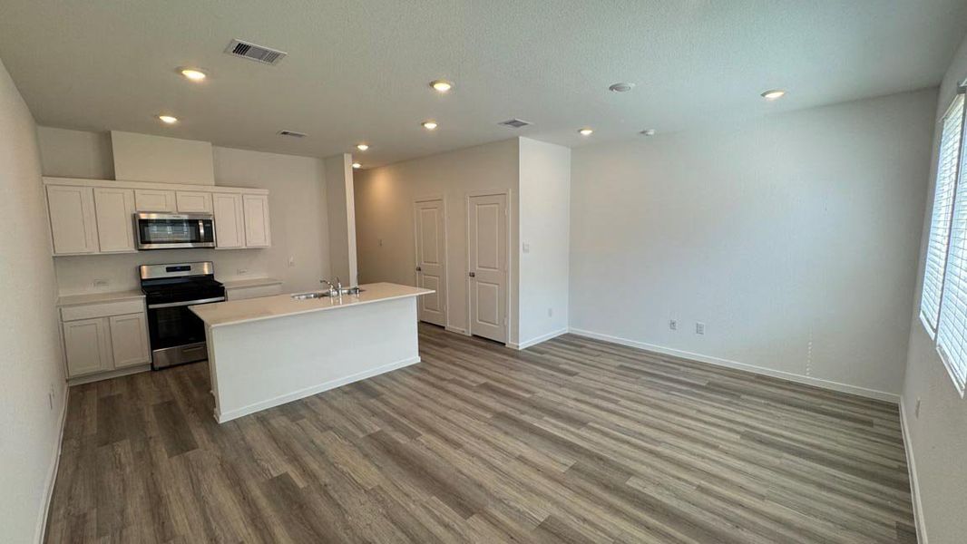 Spacious, unfurnished interior of a new home in The Villas at Legacy Park, Houston (Image 6).