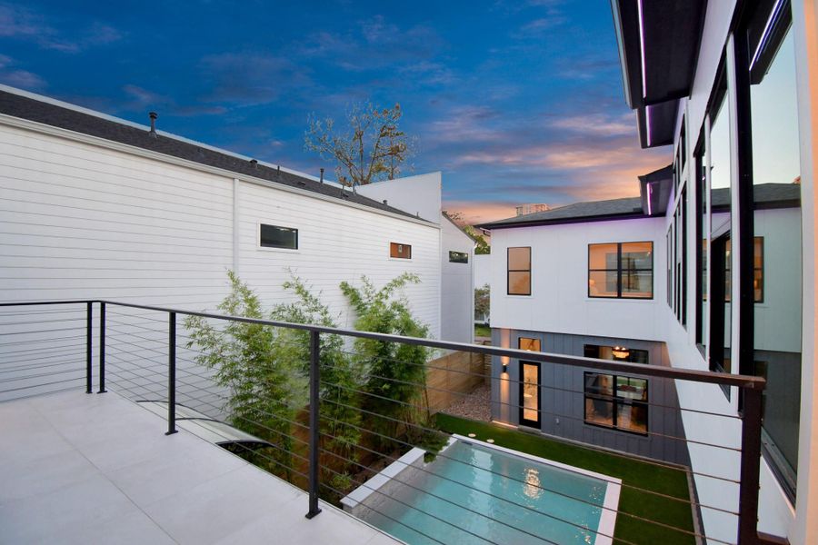 Exterior details and patio area of a home in , Houston (Image 26). Exterior details and patio area of a home in , Houston (Image 26).