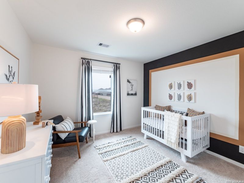 Furnished interior view inside a new home in Willow View, Converse (Image 11).