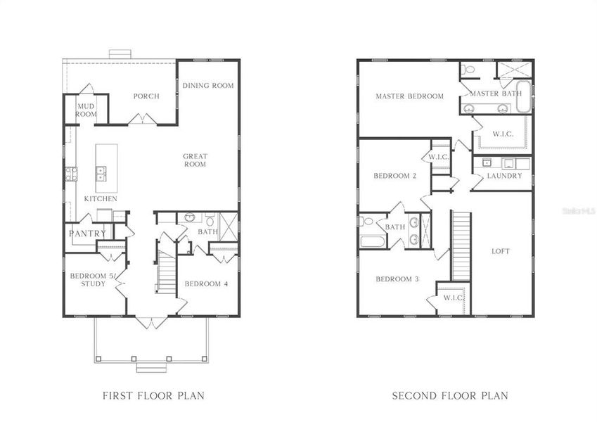 2D floor plan layout of this home in , St. Petersburg, FL (Image 3).