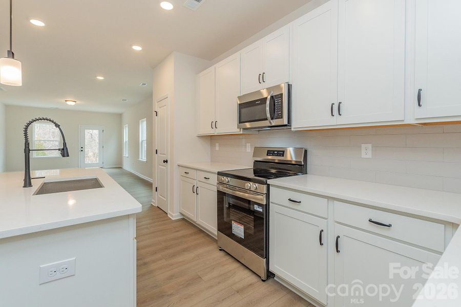 Furnished interior view inside a new home in Winecoff, Salisbury (Image 5).