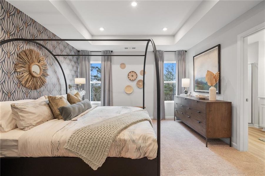 Furnished interior view inside a new home in Stegall Village, Emerson (Image 30).