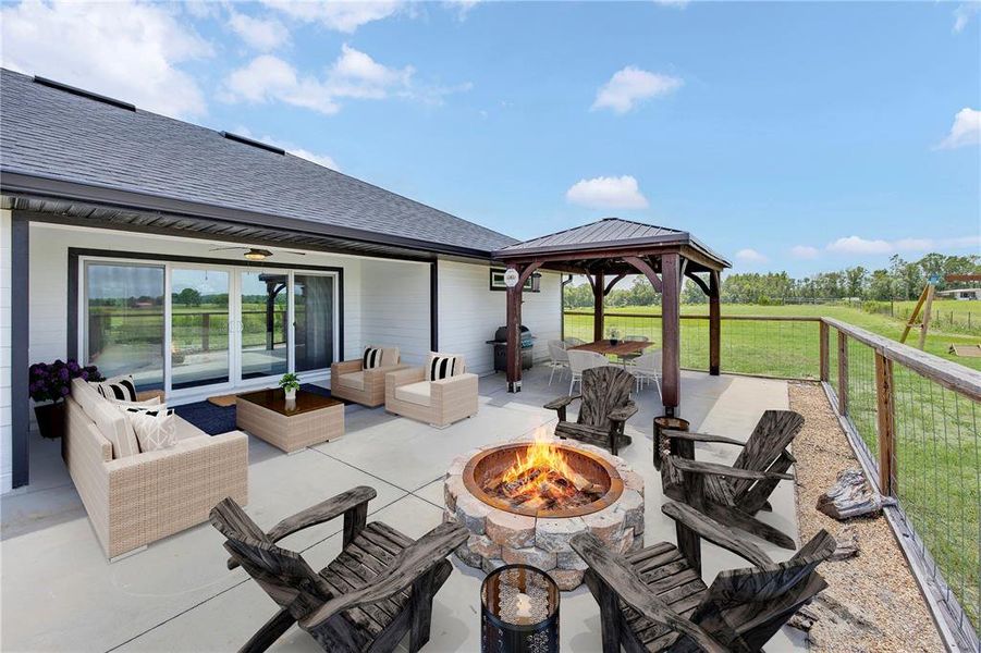 Exterior details and patio area of a home in , Branford (Image 23). Exterior details and patio area of a home in , Branford (Image 23).