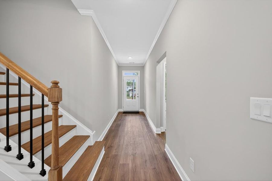 Spacious, unfurnished interior of a new home in , Sugar Hill (Image 40).