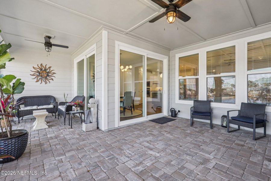 Exterior details and patio area of a home in , St. Augustine (Image 31).