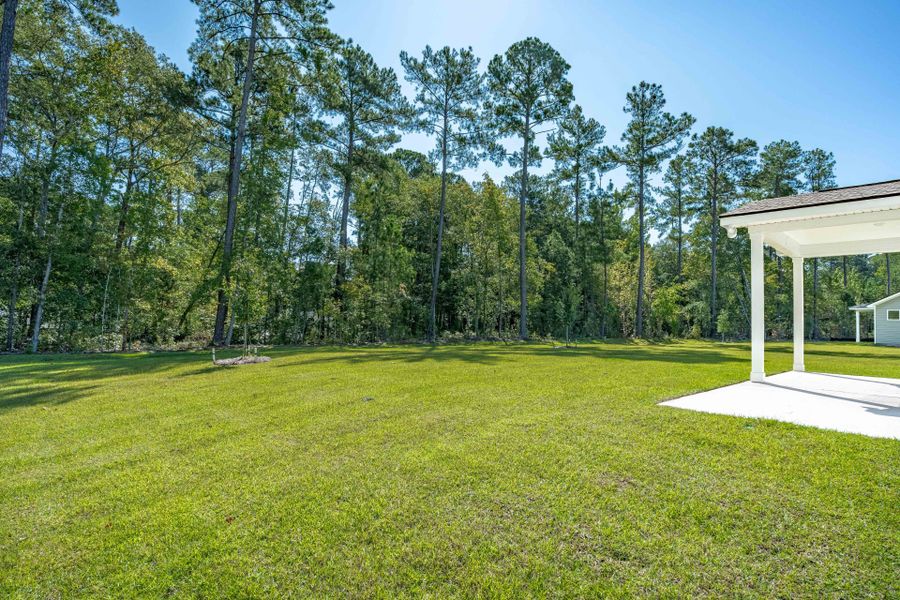Exterior details and patio area of a home in Oakleaf Chase, Blythewood (Image 3).