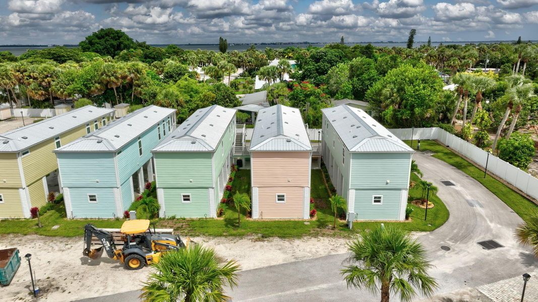 Front exterior of a new home in , Jensen Beach, FL, highlighting curb appeal (Image 22).