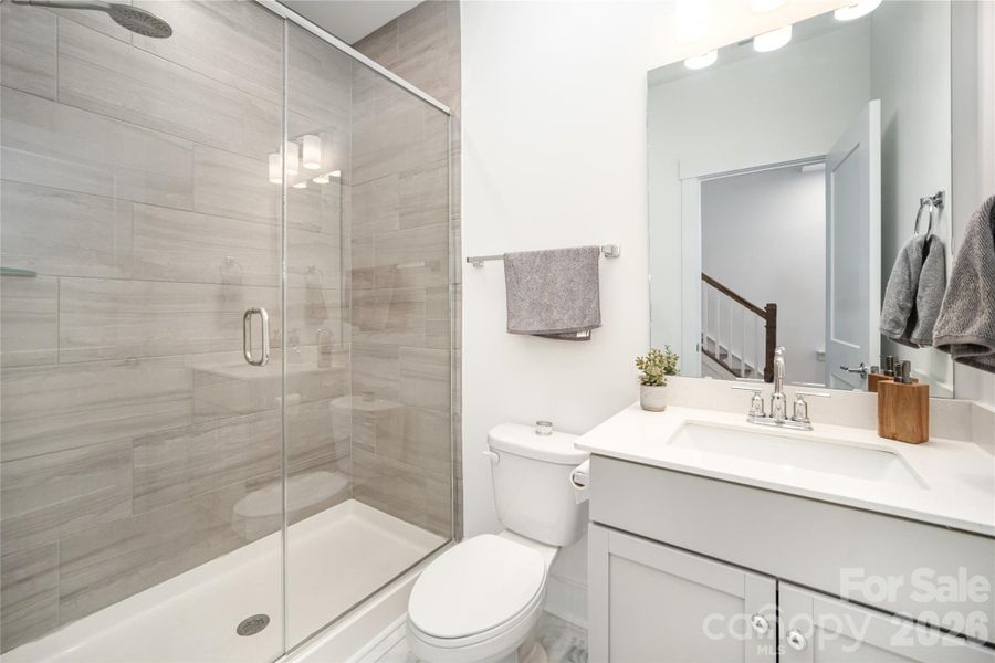 Furnished interior view inside a new home in , Charlotte (Image 12).