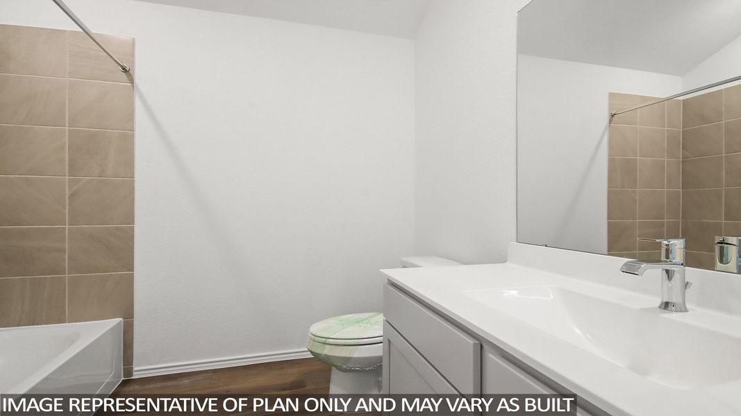 Furnished interior view inside a new home in River Ranch Meadows, Dayton (Image 11).
