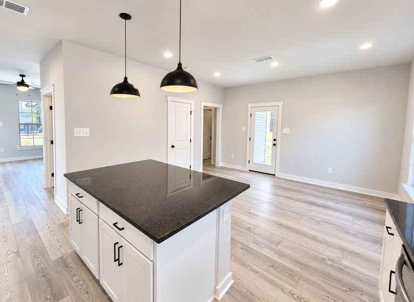 Furnished interior view inside a new home in Hickory Cove, Burns (Image 11).