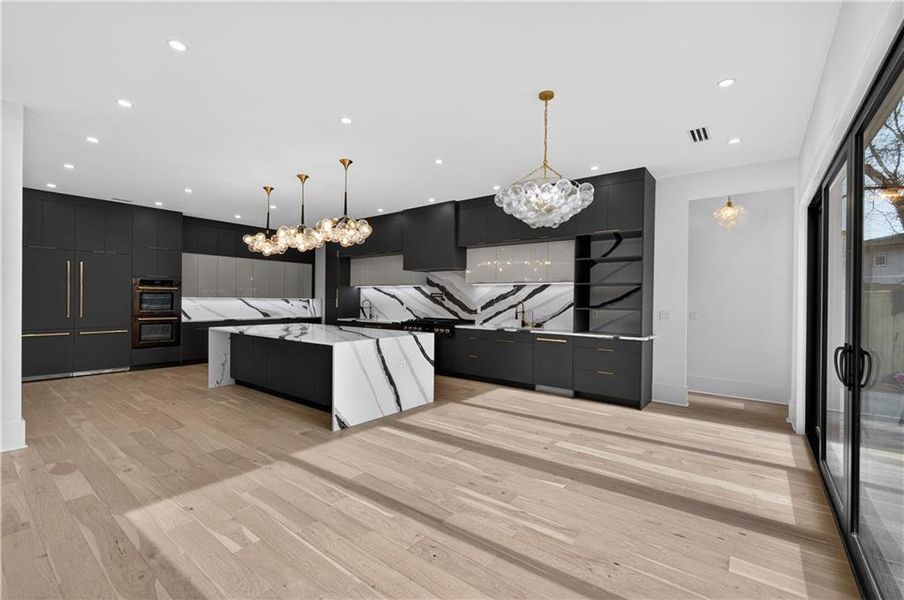 Furnished interior view inside a new home in , Atlanta (Image 12).