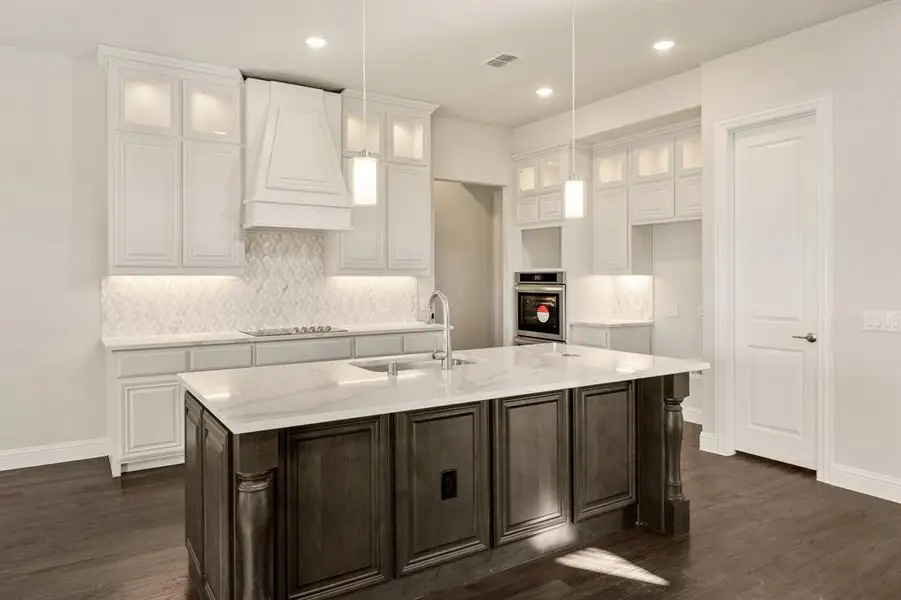 Furnished interior view inside a new home in Hayes Crossing, Midlothian (Image 9). Furnished interior view inside a new home in Hayes Crossing, Midlothian (Image 9).