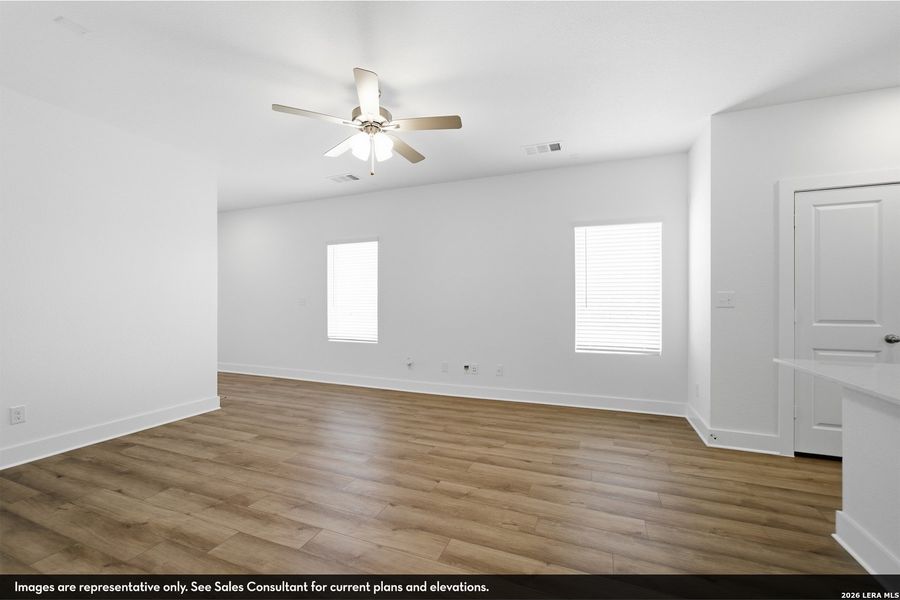 Spacious, unfurnished interior of a new home in Garden Grove, San Antonio (Image 12).